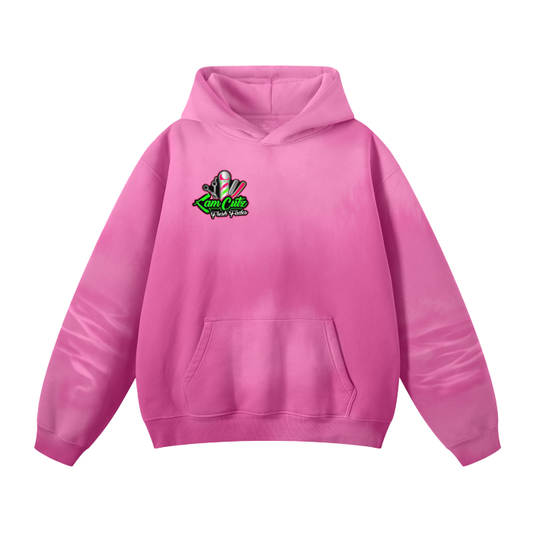 CRISPY DEPT. Pink Washed Hoodie